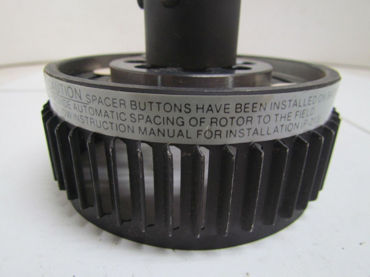 Warner Electric 5370 751 010 Rotor with fan and hub EM-50 5/8″ finished bore NIB