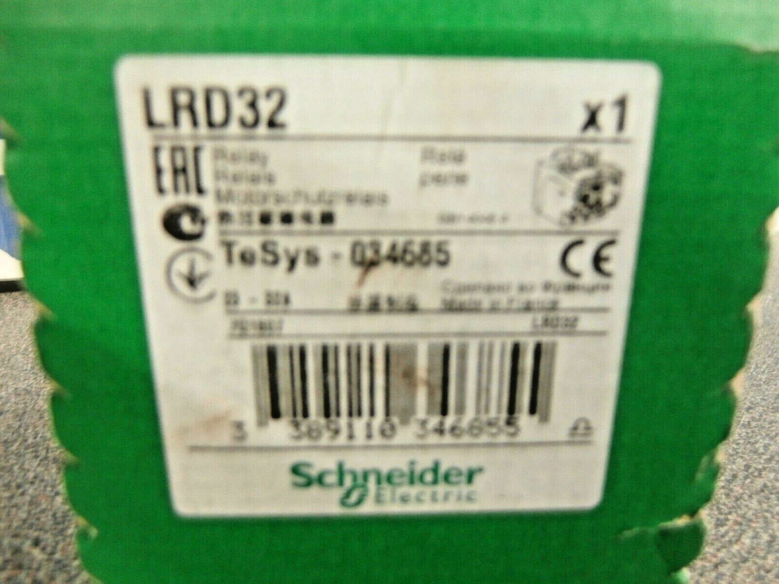 Schneider Electric LRD32 Overload Relay-Used