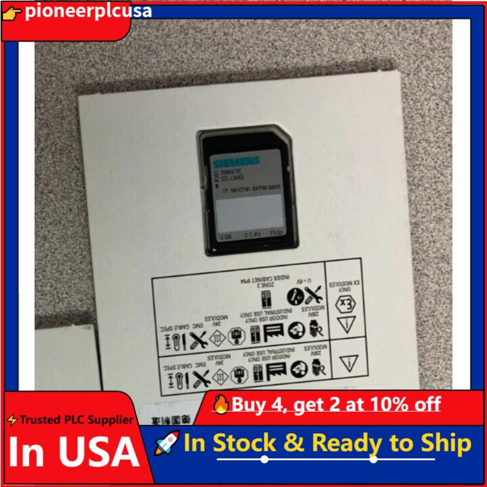 New Siemens 6AV2 181-8XP00-0AX0 6AV2181-8XP00-0AX0 memory card 2 GB US FREE TAX