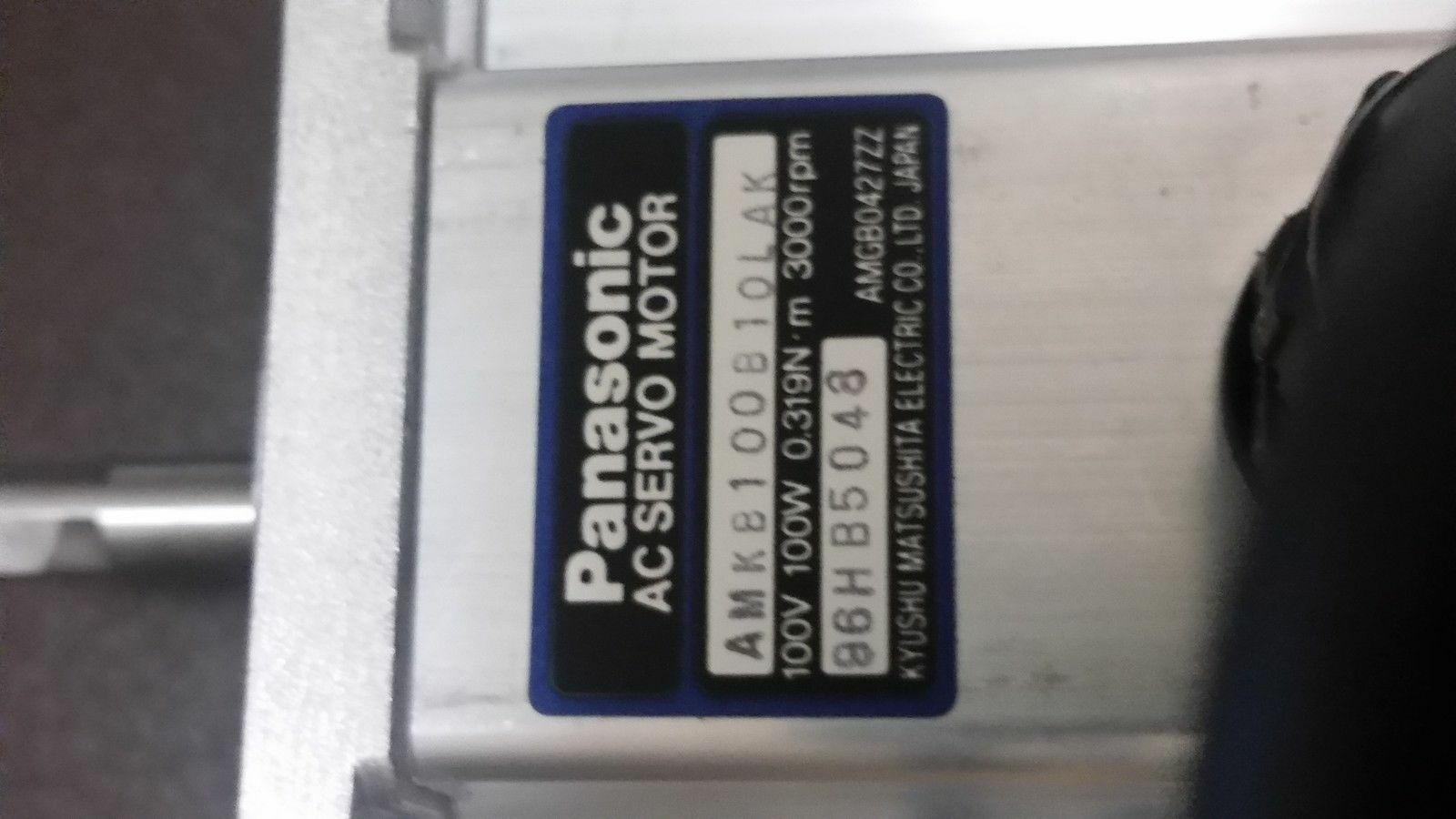 SERVO MOTOR AC PANASONIC AMKB100B10LAK Industrial Control System