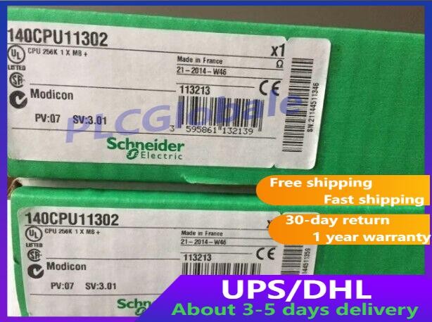 1 PCS Schneider 140CPU11302 PLC Controller CPU Module 140CPU11302 New In Box