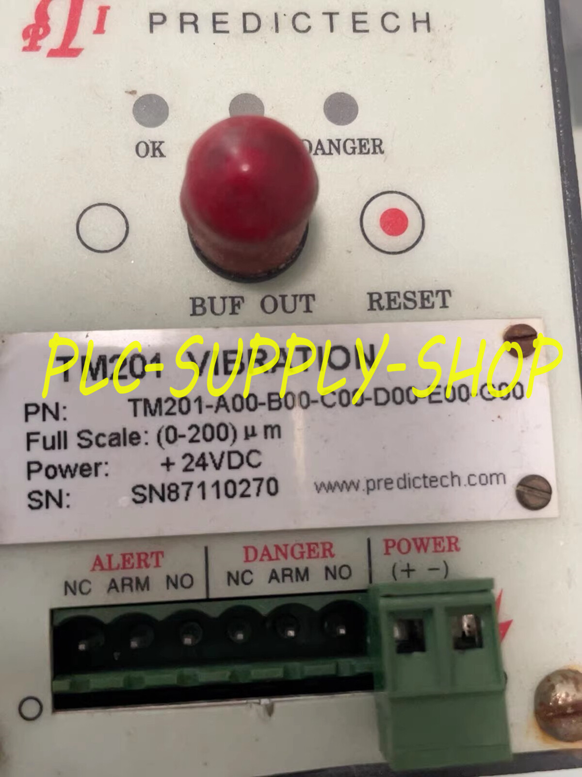 PROVIBTECH TM201-A00-B00-C01-D00-E00-G00 Via FEDEX/DHL