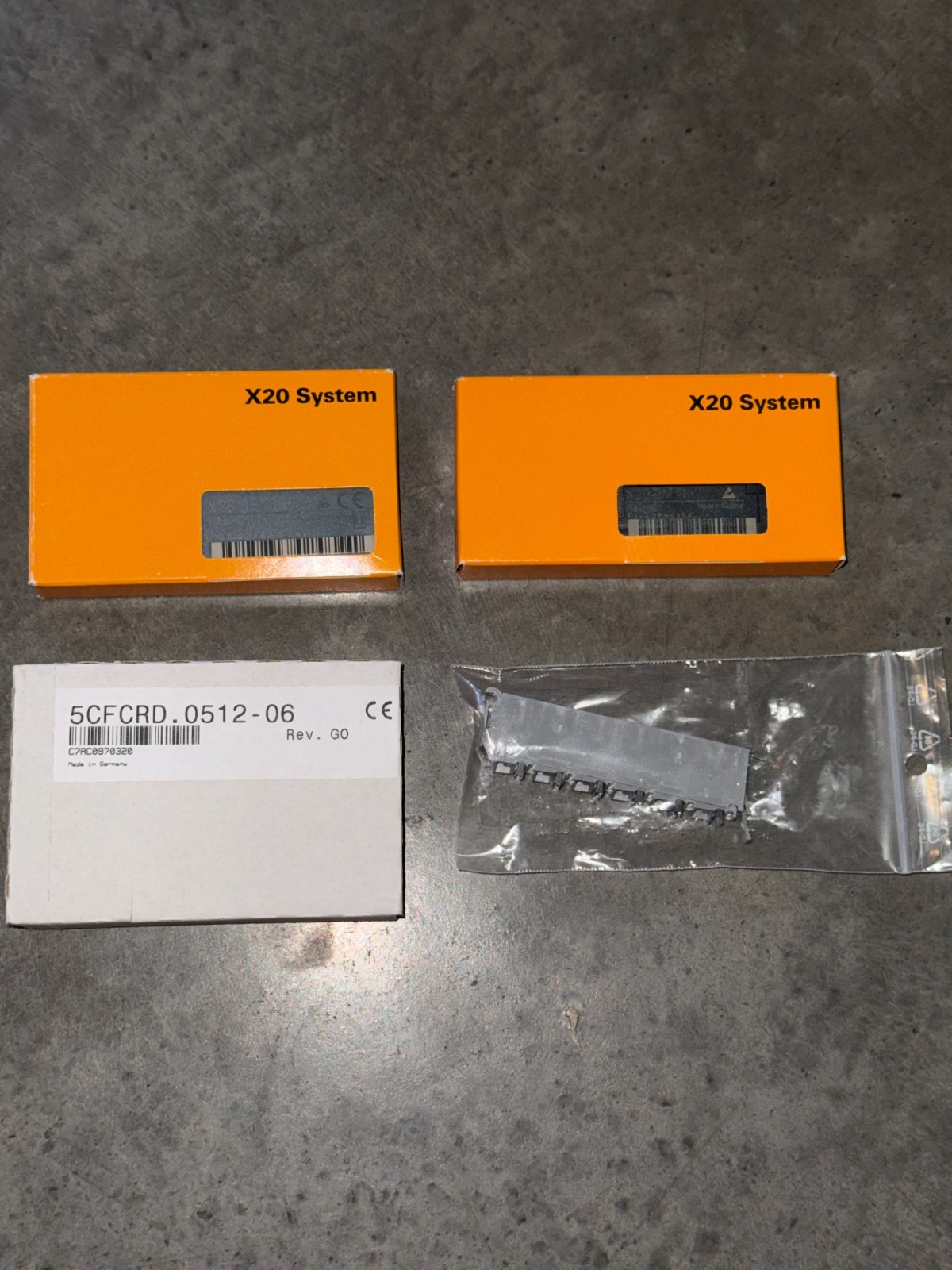 B&R X20CP1585 X20 CPU module (Includes X20DC1396, X20BM11, and 5CFCRD.0512-06)