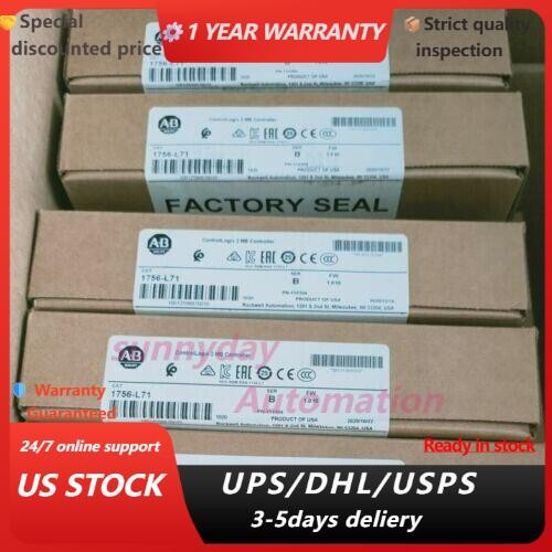 New Sealed 1756-L71 Allen Bradley ControlLogix 2MB Controller PLC 1756L71
