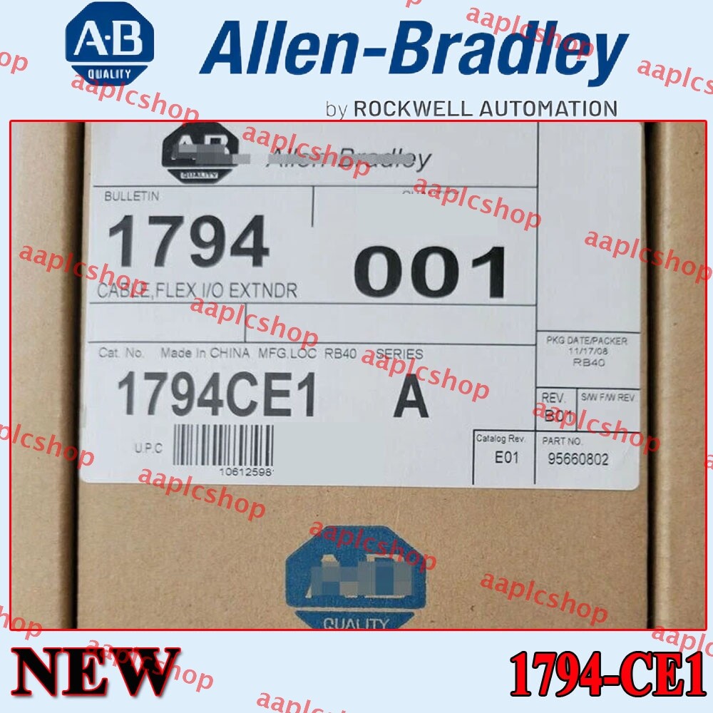 Allen Bradley 1794-CE1 Flex I/O Extender Cable Series A – New in Box