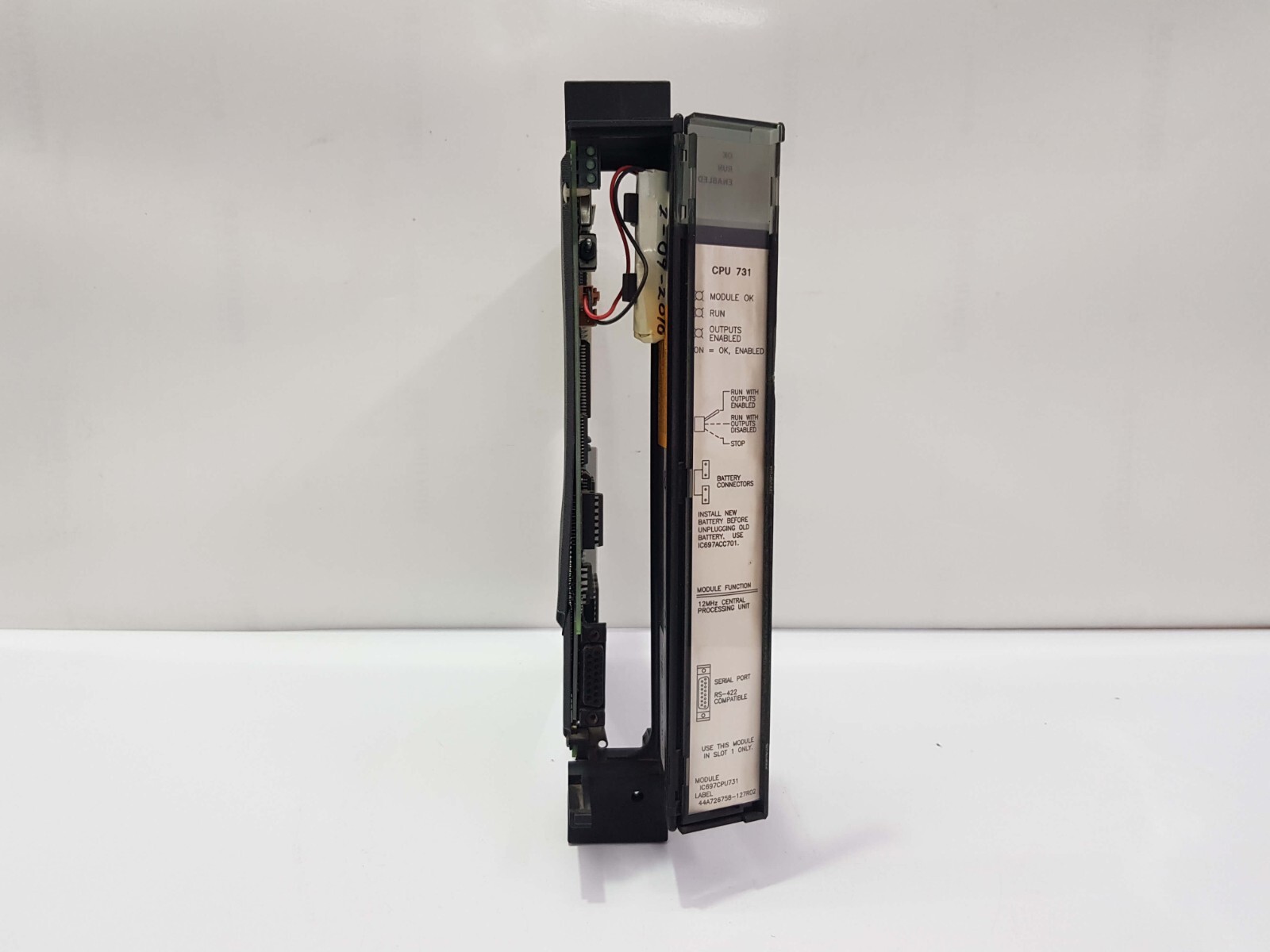 GE FANUC IC697CPU731X CENTRAL PROCESSOR UNIT IC697CPU731