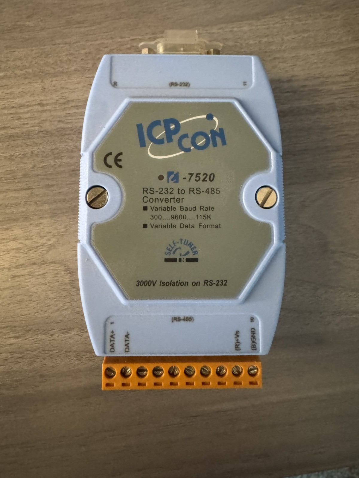 IP Configure 7520 rs-232 to rs-485