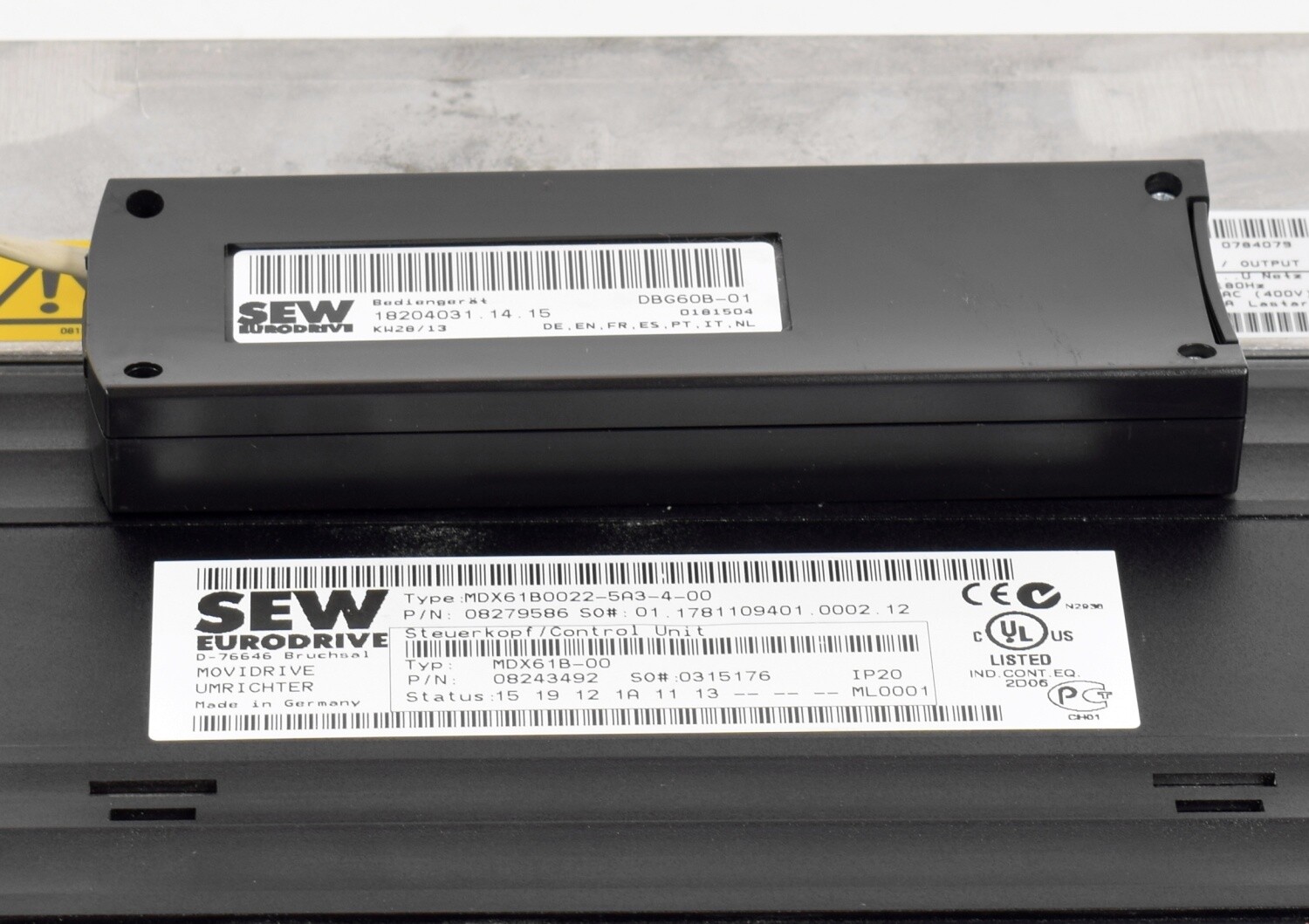 SEW-Eurodrive Inverter Movidrive,MDX61B0022-5A3-4-00, 08279586