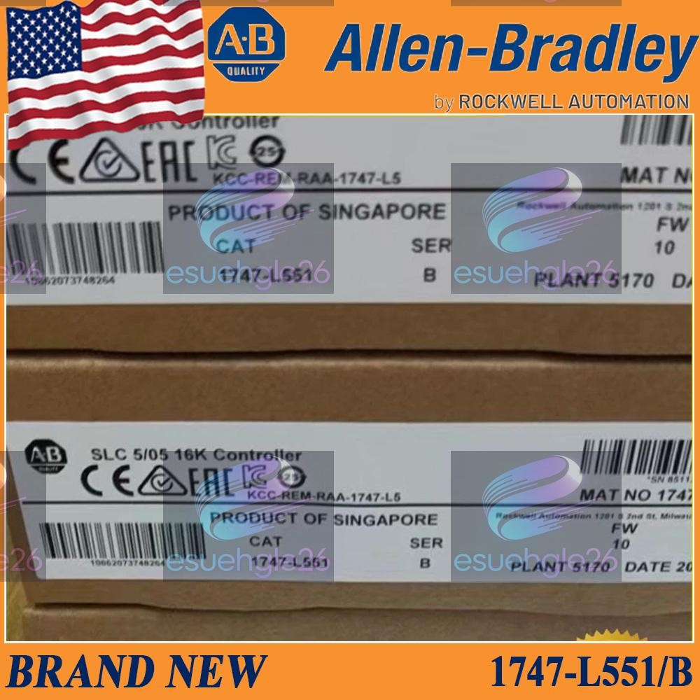 1747-L551 New PLC-AB New SER B SLC 5/05 CPU Processor Unit Module1747L551 US