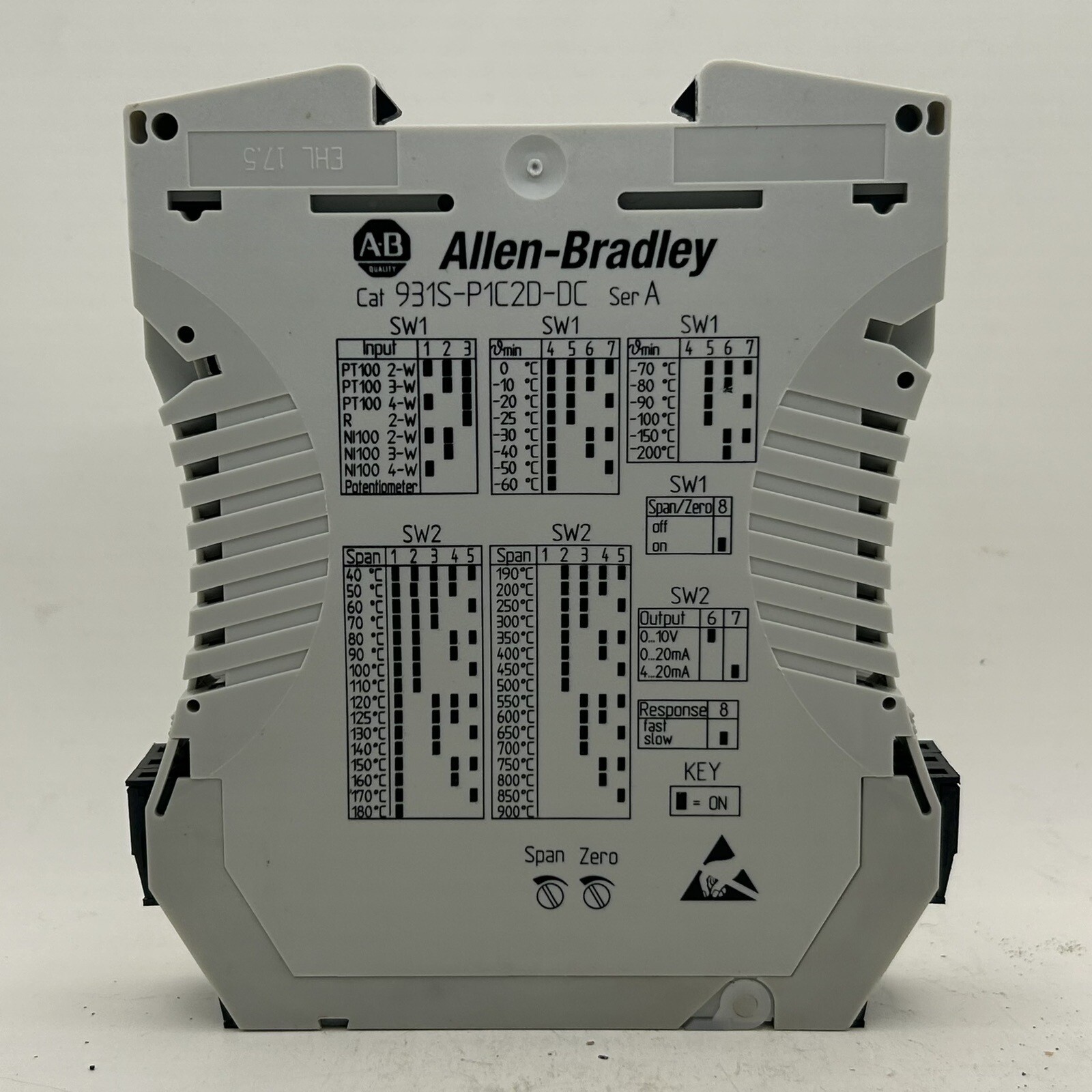 ALLEN-BRADLEY 931S-P1C2D-DC Active RTD Signal Converter