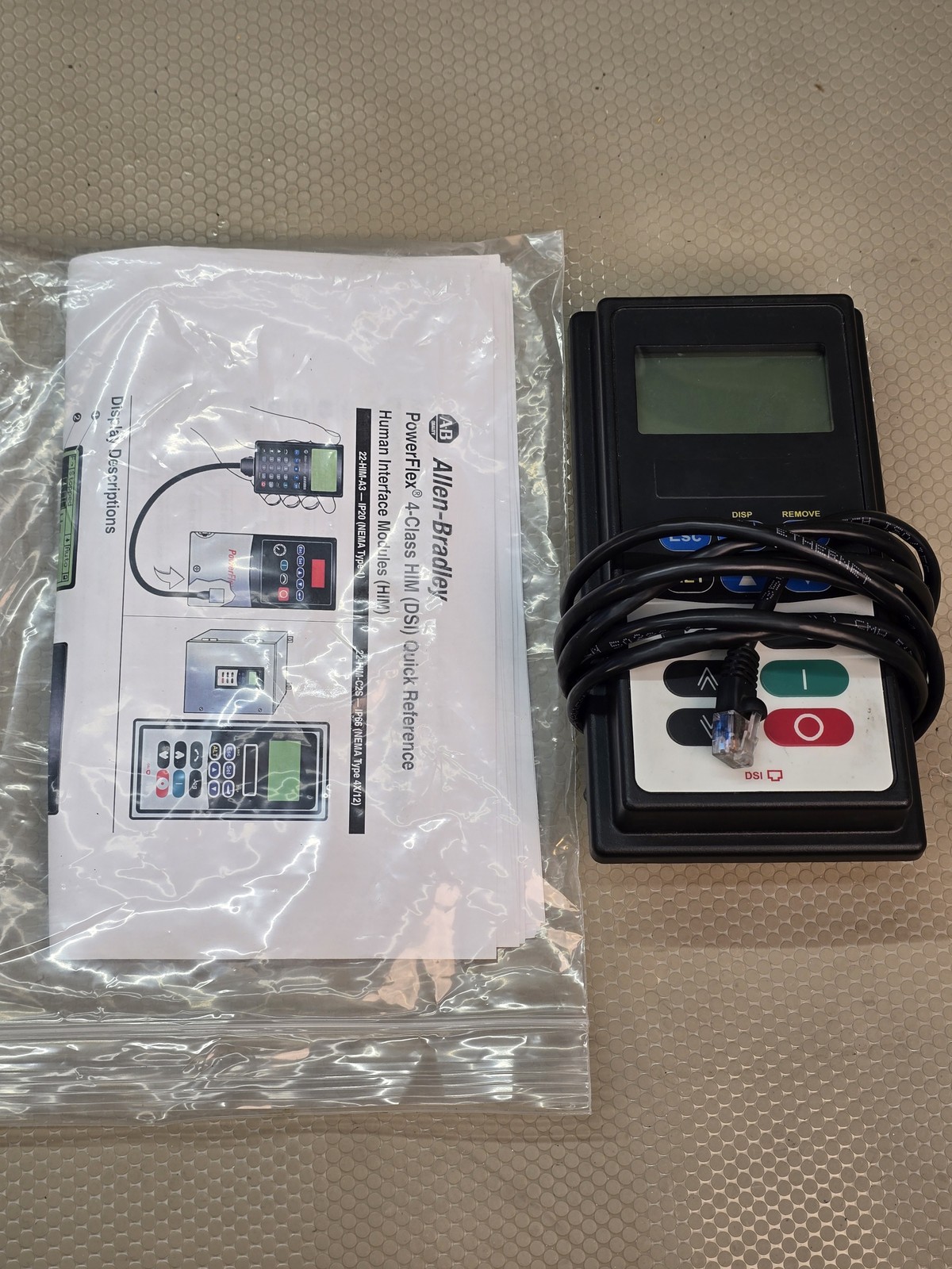 Allen-Bradley 22-HIM-C2S PowerFlex Remote LCD HIM Module 22HIMC2S