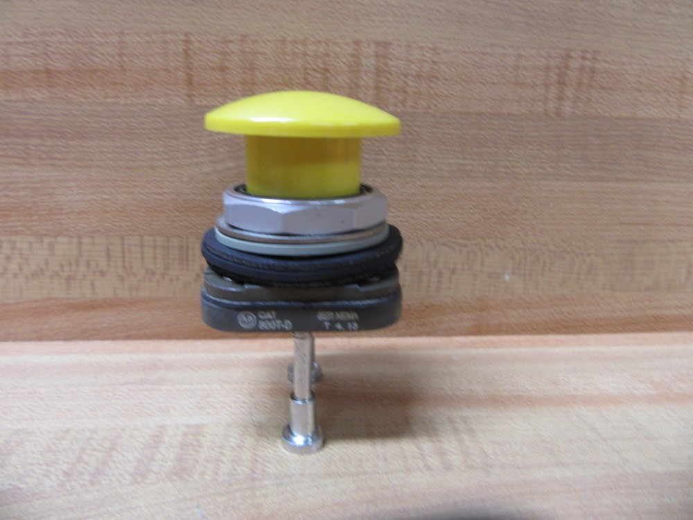 Allen Bradley 800T-D Pushbutton 800TD Series T Yellow 800T-D9