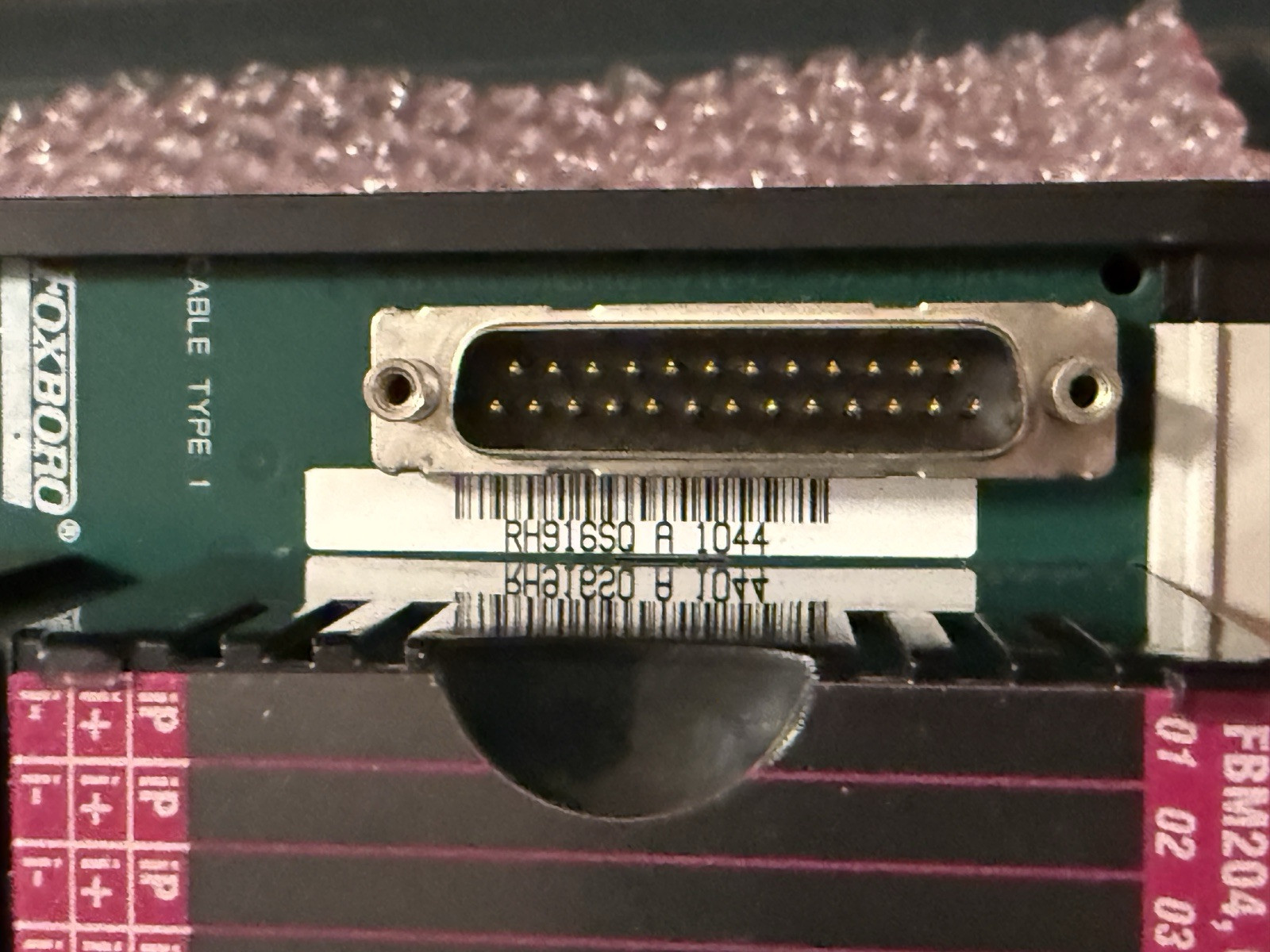 FOXBORO – RH916XK Termination Module – 💫NEW/OPENBOX/MINT CONDITION💫