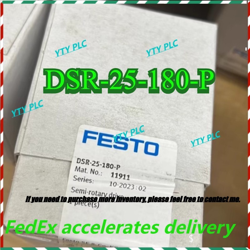 DSR-25-180-P 1PC New Festo 11911 Pneumatic Rotary In Box Brand new Fast Shipping