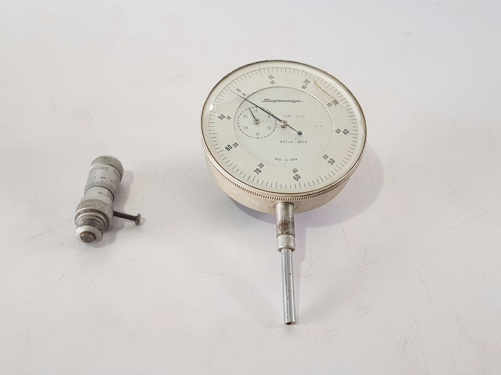 SAGINOMIYA TDM – 1030 DIAL GAUGE 0.01MM-30MM