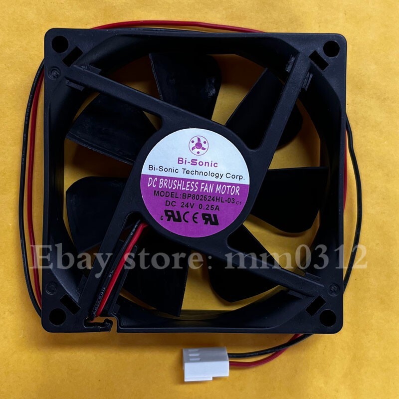 1pcs BI-SONIC BP802524HL-03 C1 DC24V 0.25A 8025 8cm inverter cooling fan