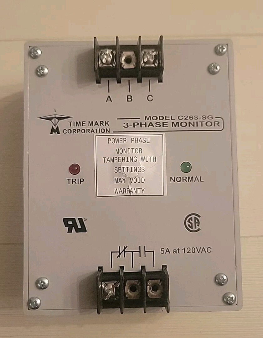 Time Mark Corp. B263-SG 3-Phase Monitor