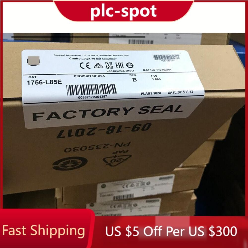 New AB 1756-L85E Processor control module Allen-Bradley 1756L85E US Free Tax