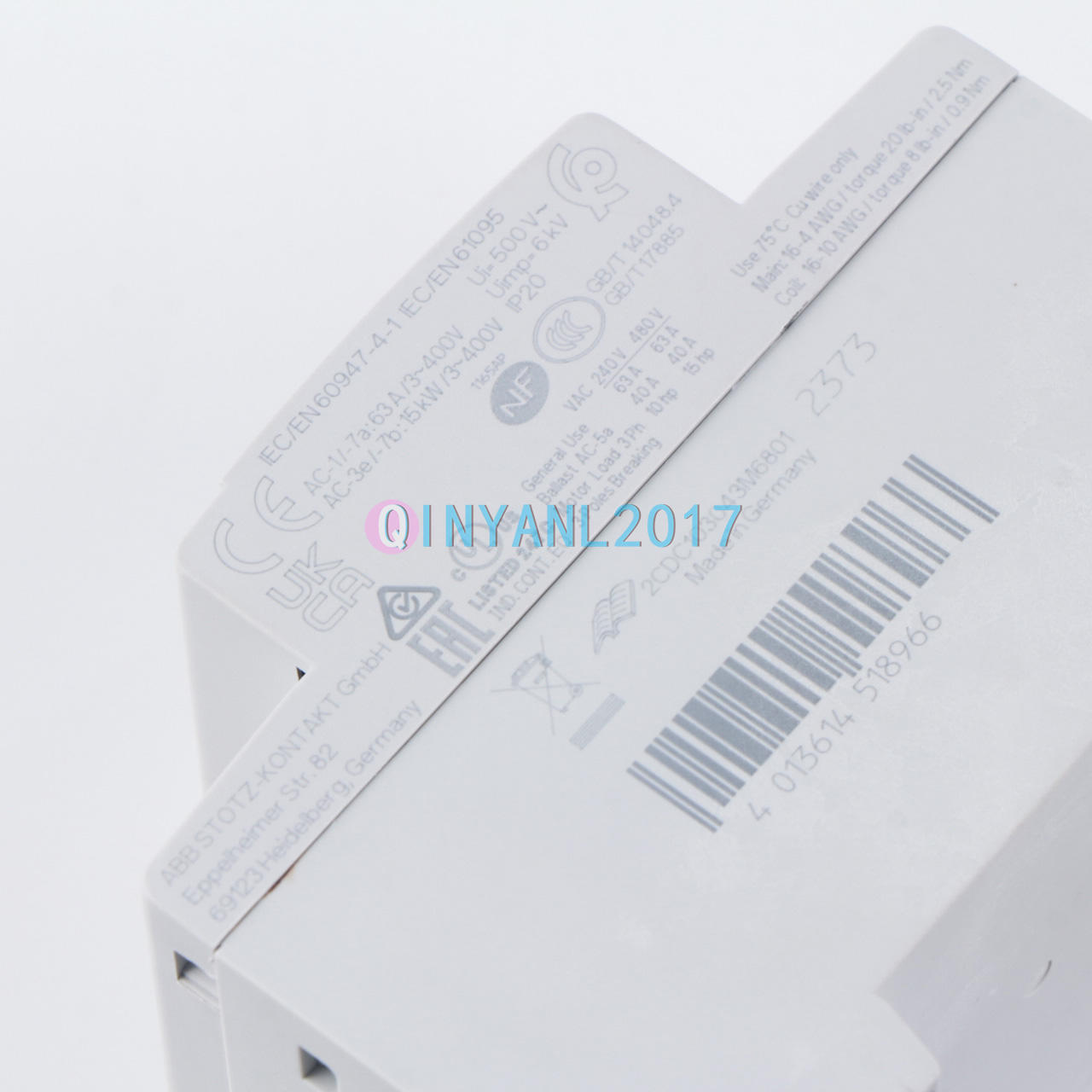 1PC Brand New ESB 63-40N ABB ESB63-40N Module contactor 24V