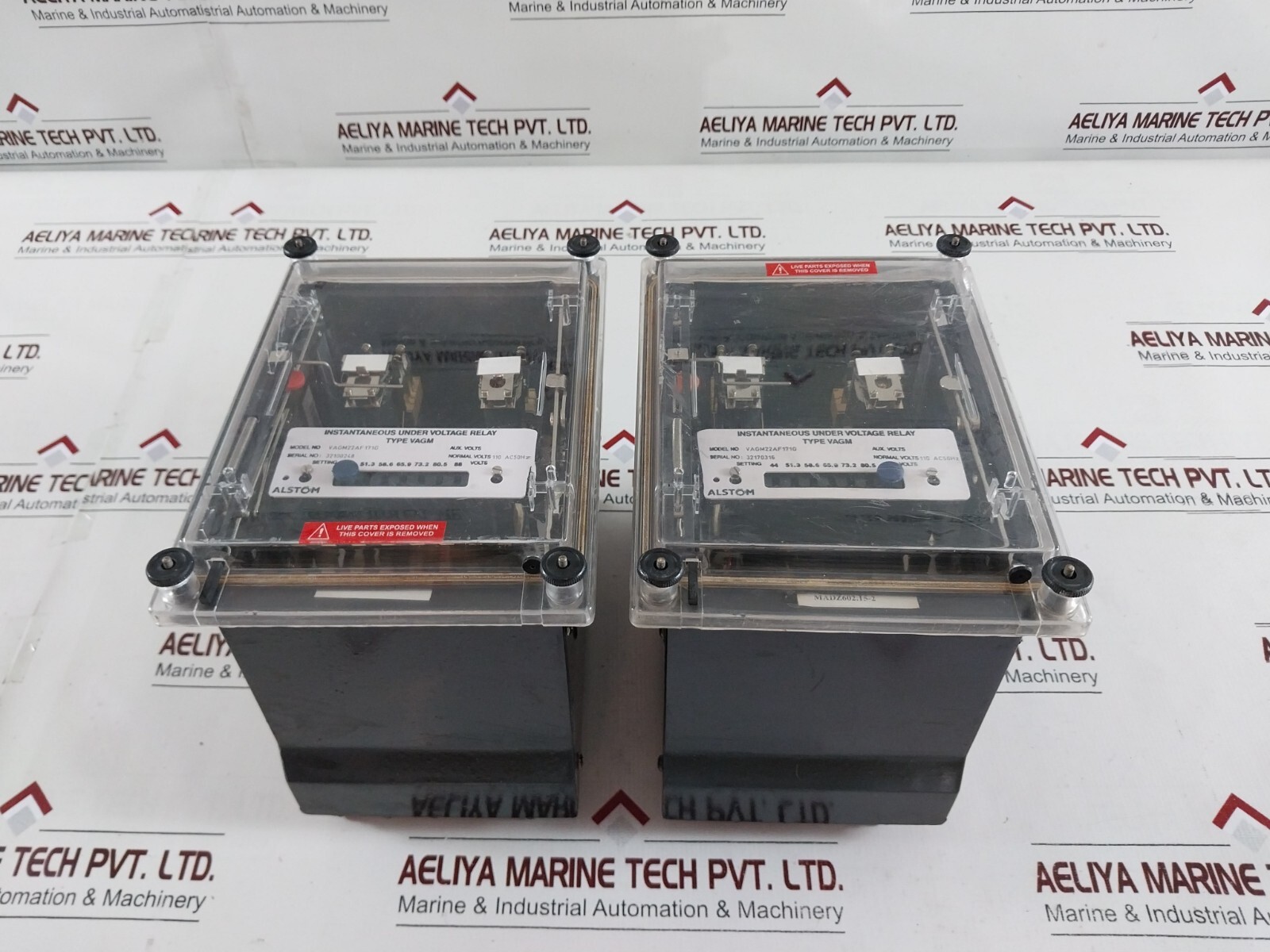 Alstom vagm22af171g instantaneous under voltage relay