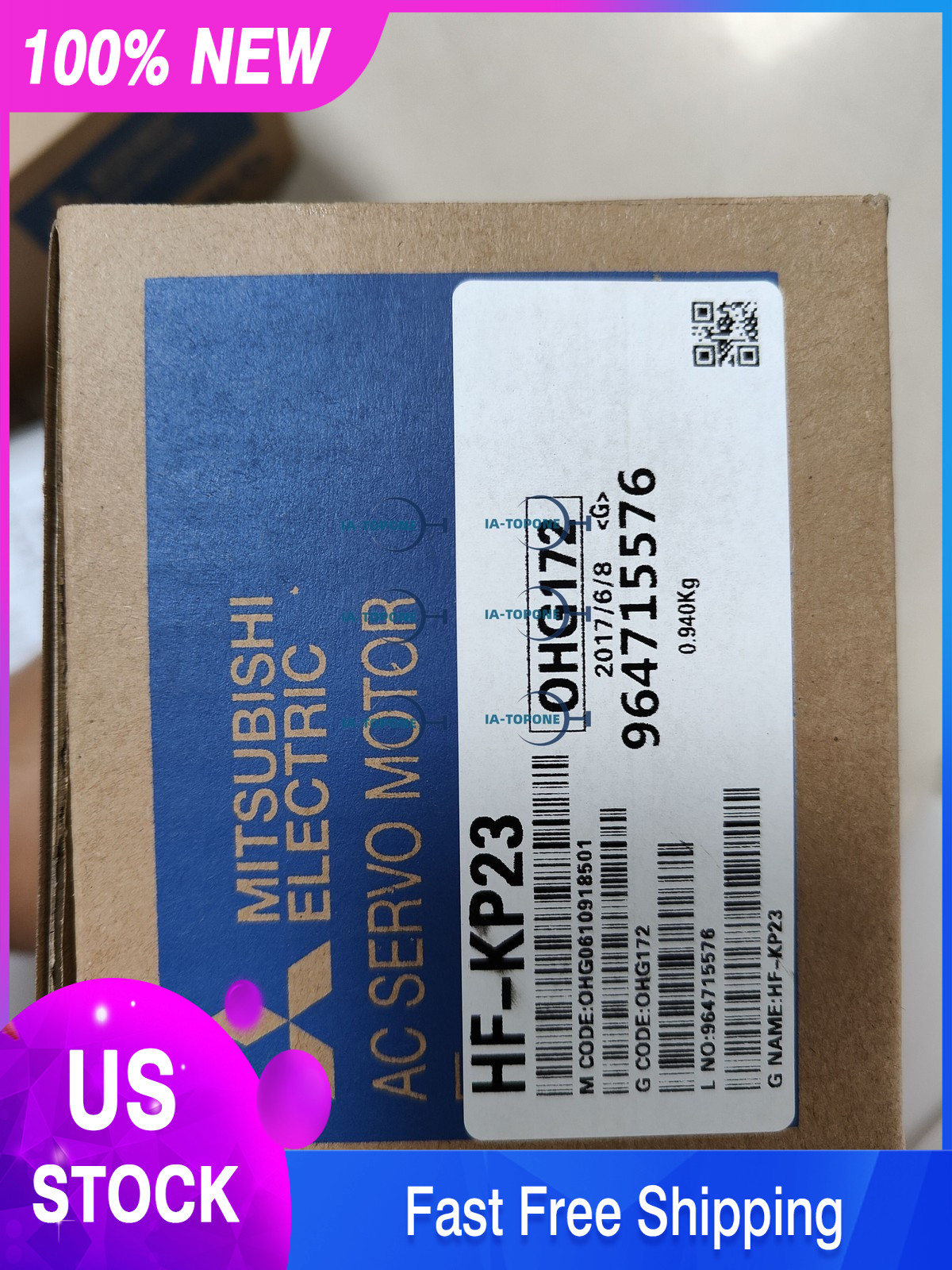 HF-KP23 1PCS New Mitsubishi Servo Motor HF-KP23