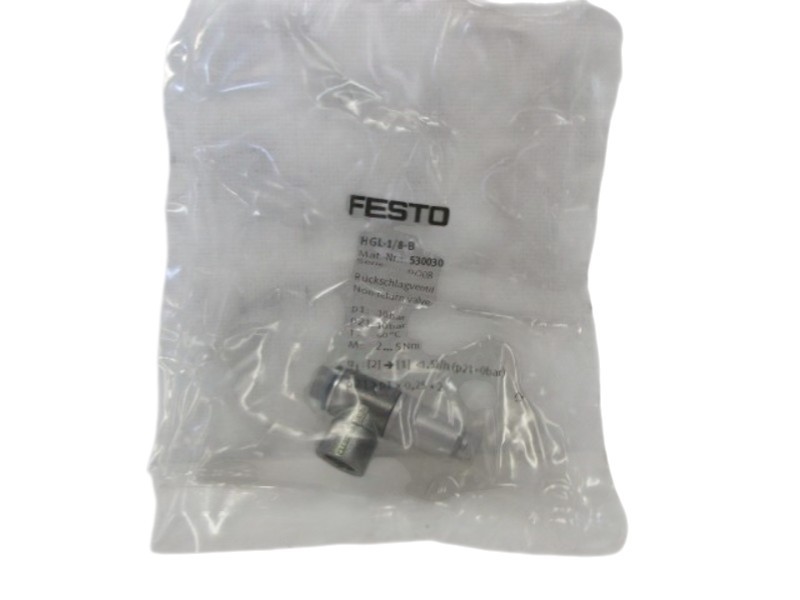 FESTO HGL-1/8-B 530030 PILOTED CHECK VALVE NSMP