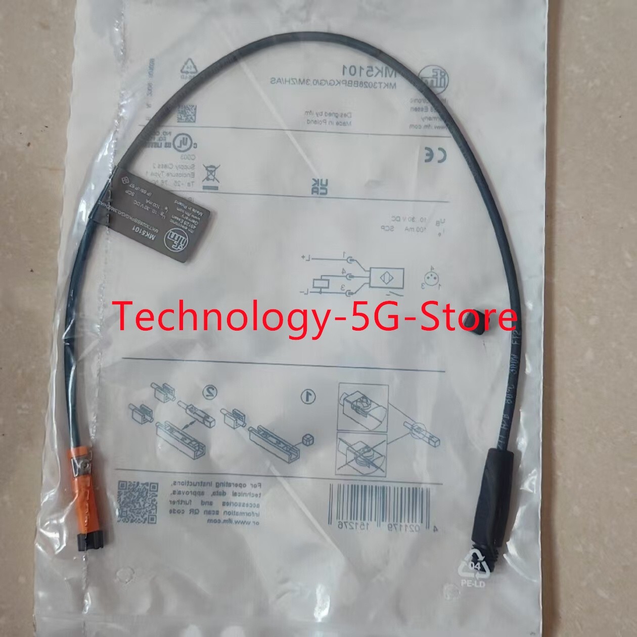 New IFM MK5101 Magnetic Cylinder Sensors