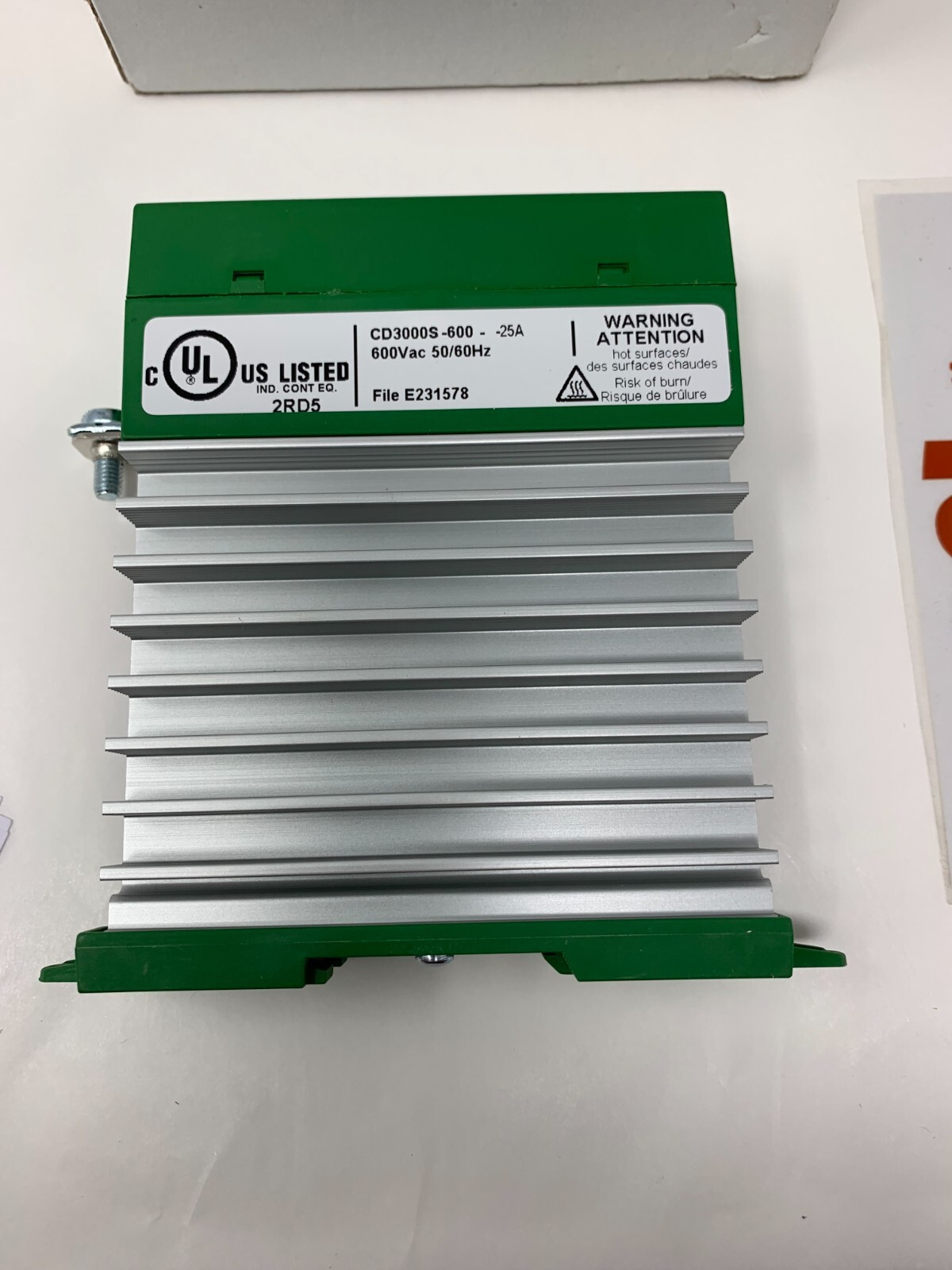 NEW Danaher Controls CD Automation CD3000S 1PH Thyristor Unit 25A 240/600V