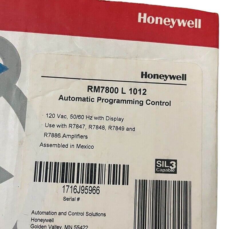 NEW Honeywell RM7800L1012 RM7800L1012 Expedited Ship