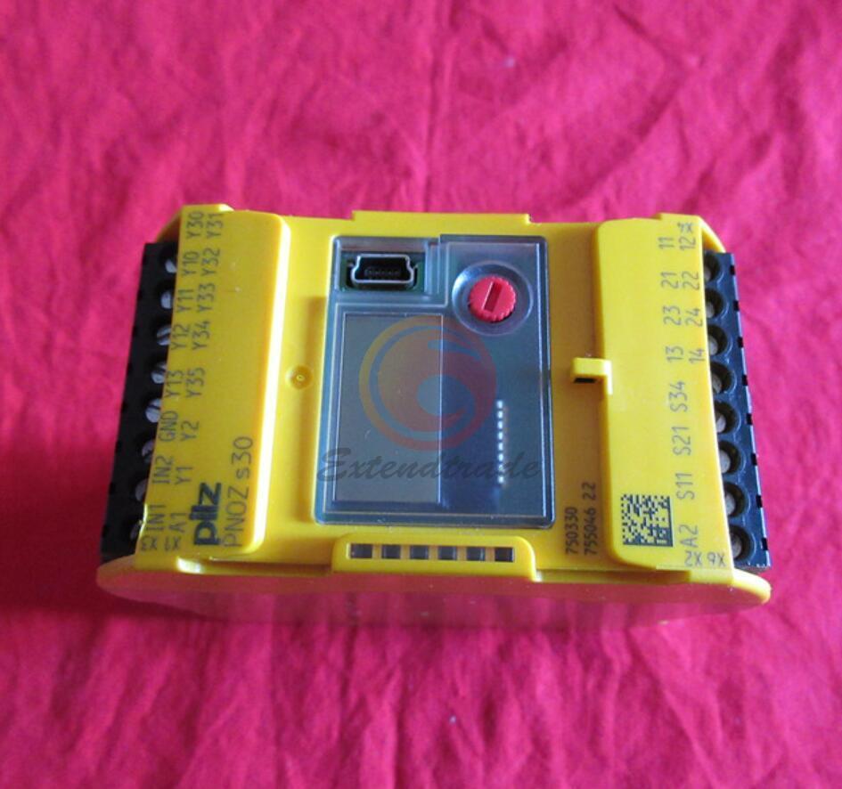 1PC Pilz PNOZ S30 750330 safety relay used