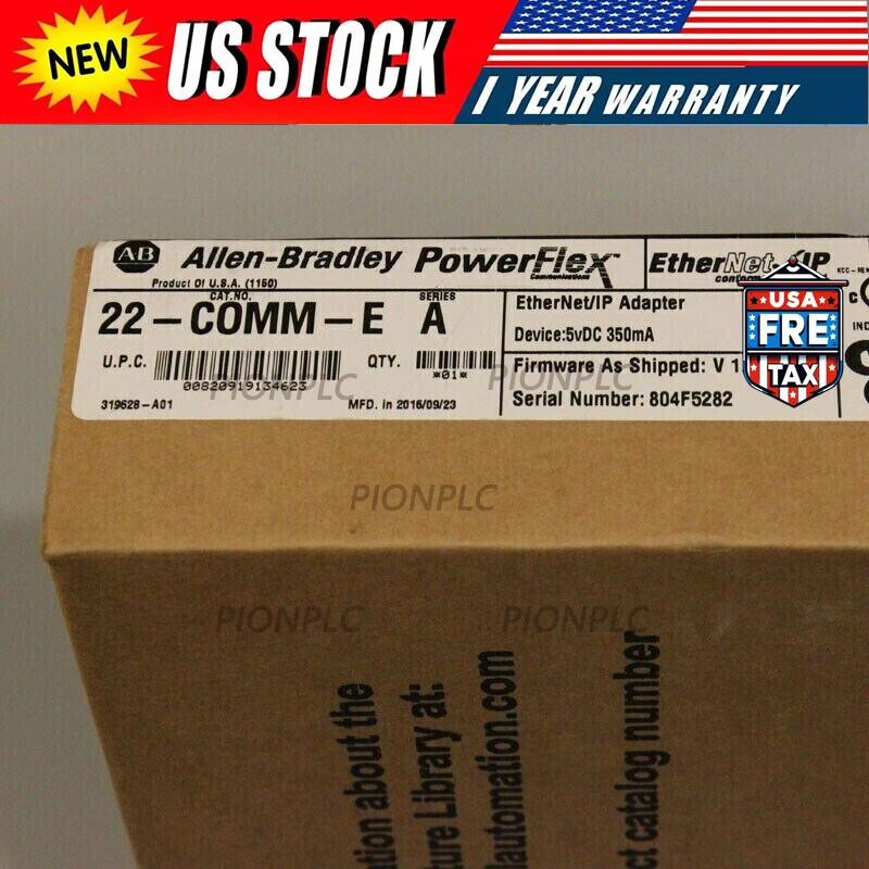 New Sealed Allen-Bradley AB 22-COMM-E SER A PowerFlex Ethernet/IP Comm Adapter