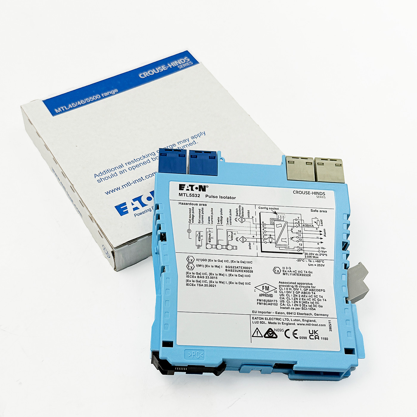 One Brand New Eaton MTL 5532 Intrinsically Safe Barrier Fast delivery