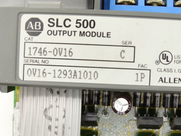 ALLEN BRADLEY 1746-OV16 PLC MODULE