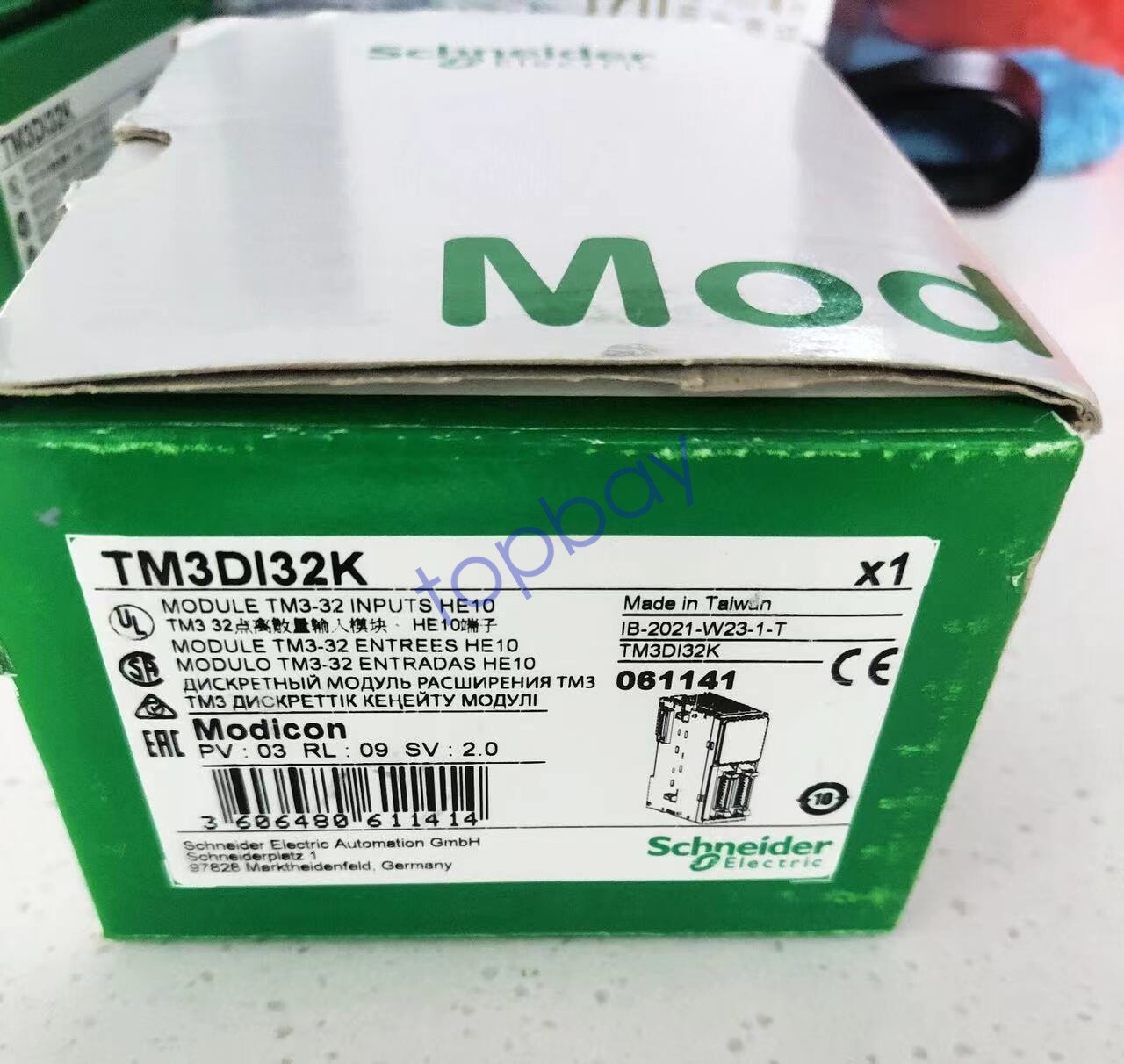 TM3DI32K 1PCS Brand New Schneider TM3DI32K Fast delivery