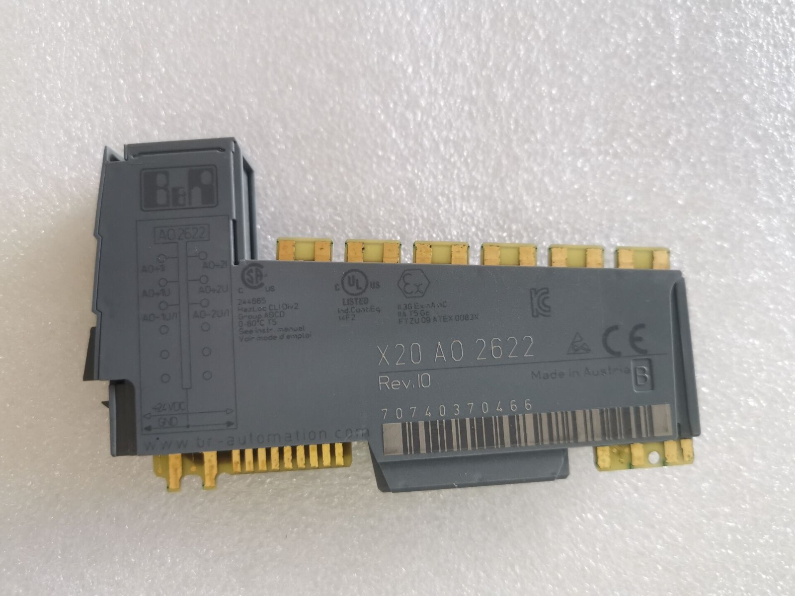 X20AO2622 1PCS New Sealed for B&R X20AO2622 X20 AO 2622 PLC Analog Output Module