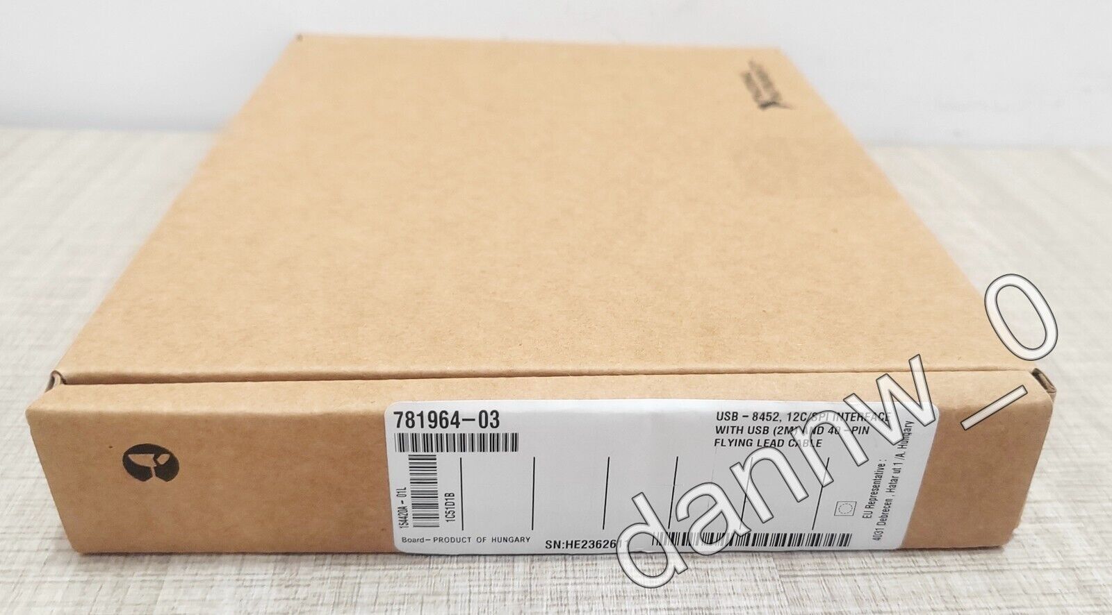New National Instruments NI USB-8452 I2C/SPI Interface Device 781964-03