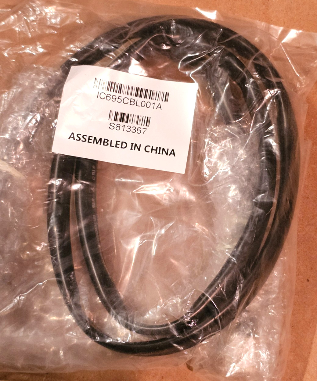 GE Fanuc Cable for Energy Pack IC695CBL001A New & Sealed