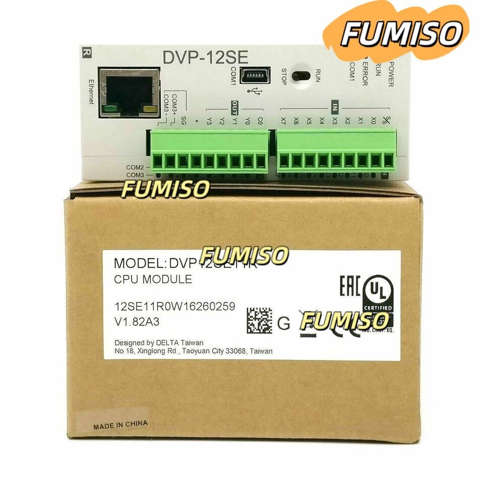 New One Delta DVP12SE11R PLC Expedited Shipping DVP12SE11R&
