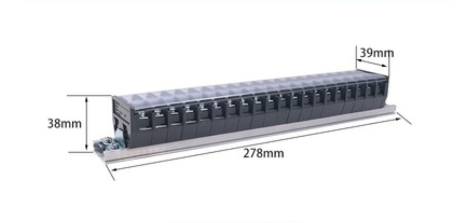 1 PCS NEW CHINT TD Series Connecting Terminal TD-2020 20A Free Shipping