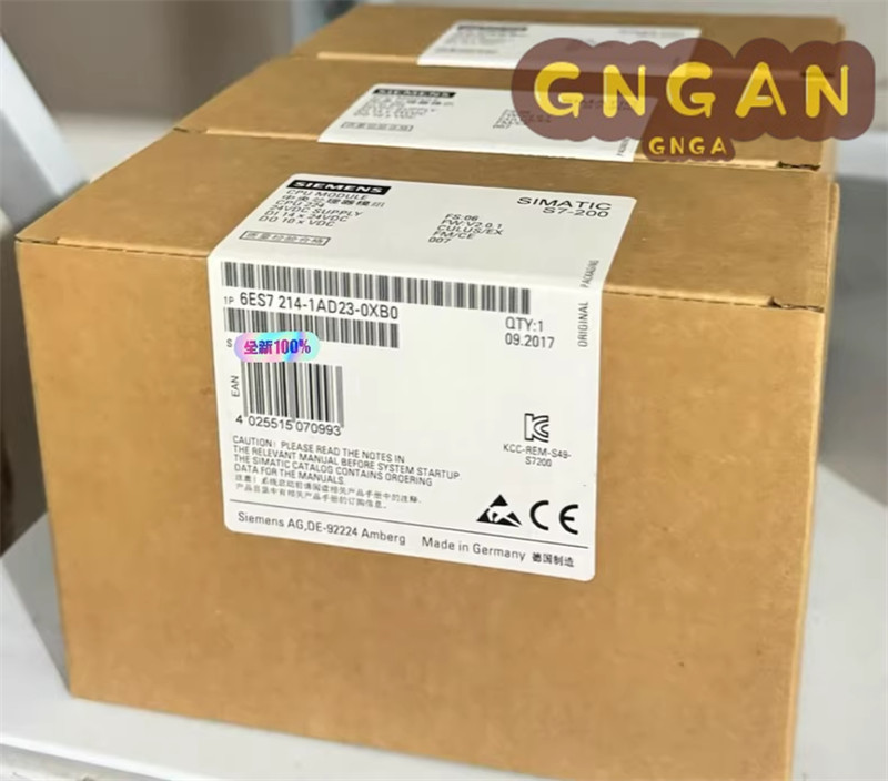 New Siemens 6ES7214-1AD23-0XB0 6ES7 214-1AD23-0XB0 SIMATIC S7-200, US free tax