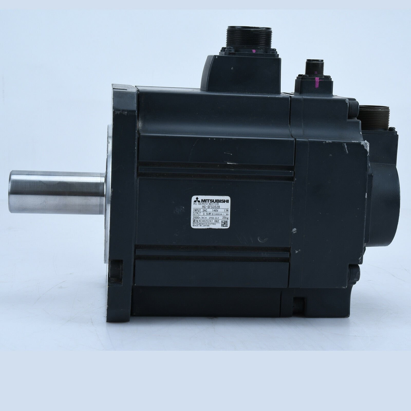 used Mitsubishi 1PS Servo Motor HC-SFS352B Tested It in good condition