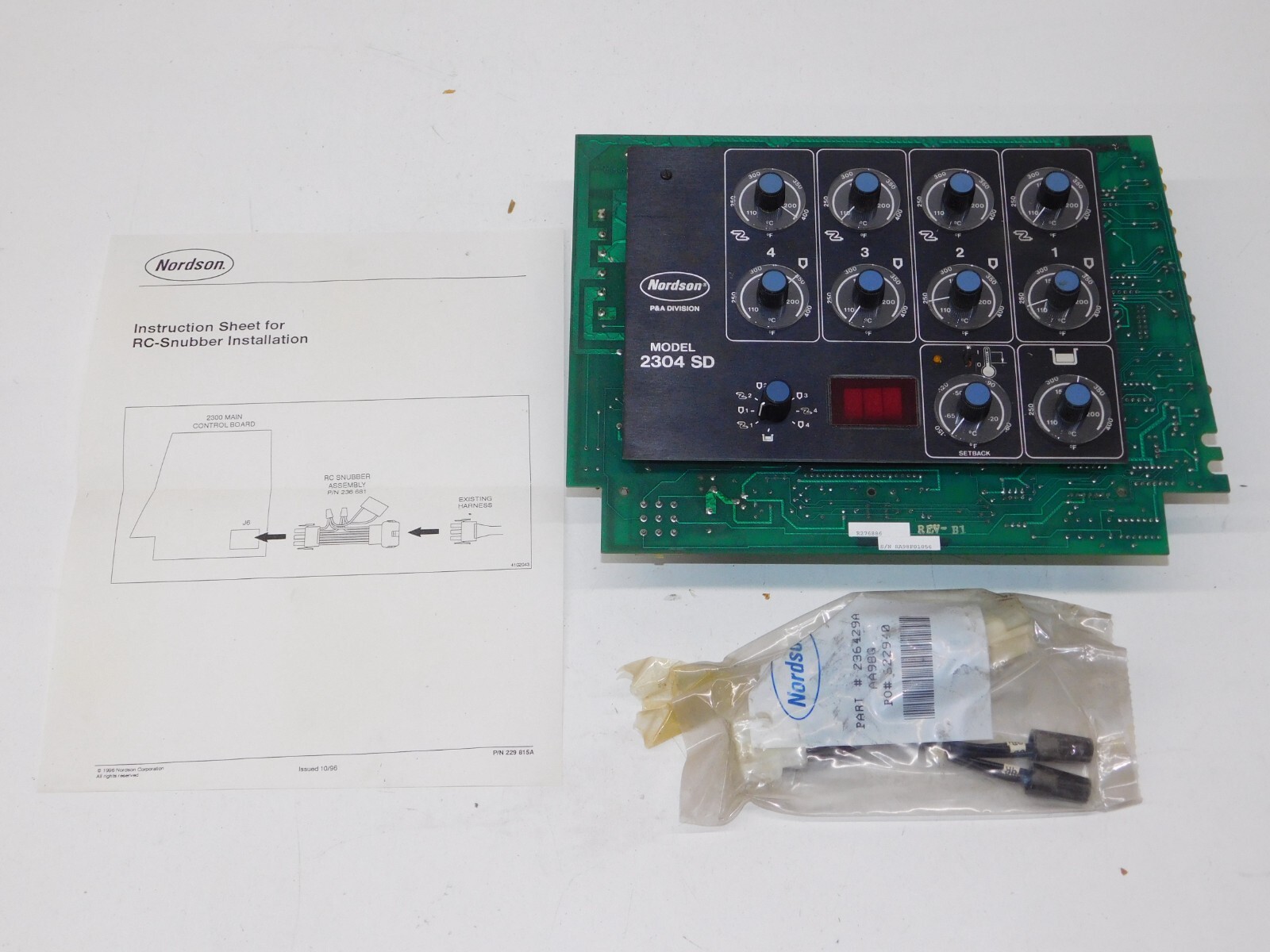 New Nordson 2304 SD Industrial Hot Glue Melt Adhesive Dispenser Control Panel