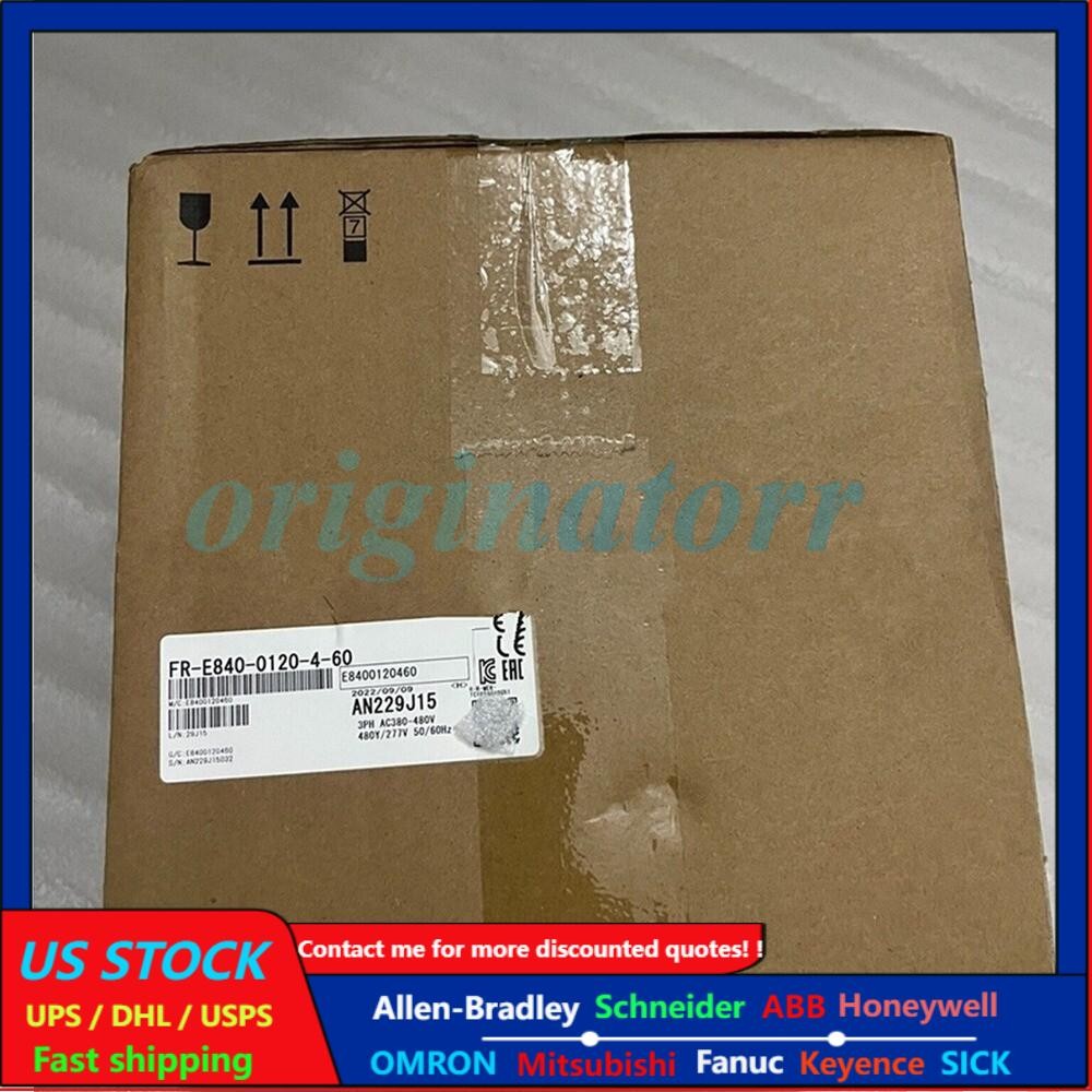 1PC New Mitsubishi FR-E840-0120-4-60 Inverter Expedited Shipping