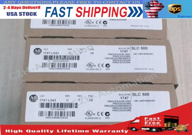 New Allen-Bradley AB 1747-L543 SER C SLC 500 5/04 CPU Processor Unit 1747L543