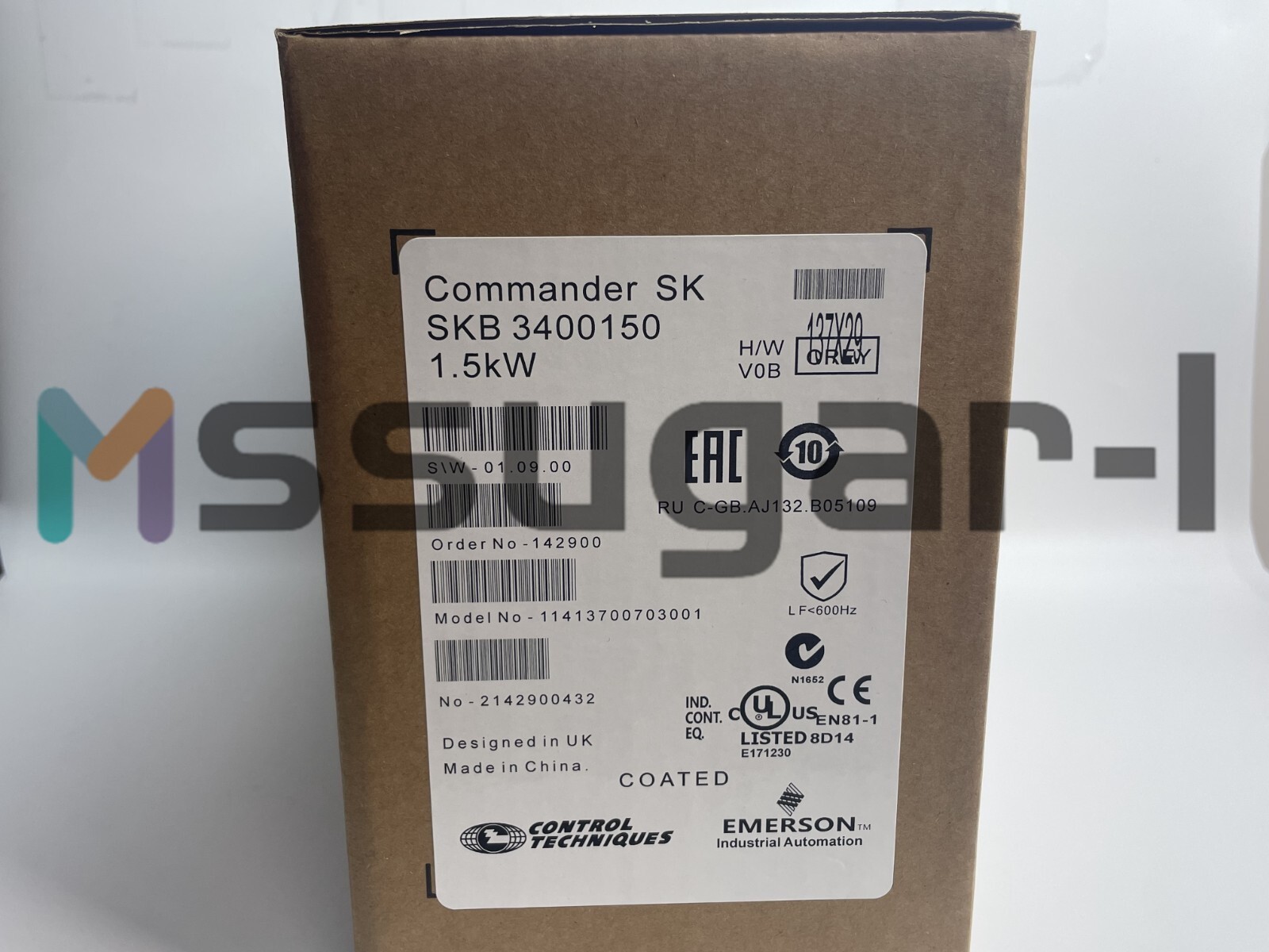 1pcs New In Box  Emerson Control Techniques AC Drive SKB3400150 One year warr