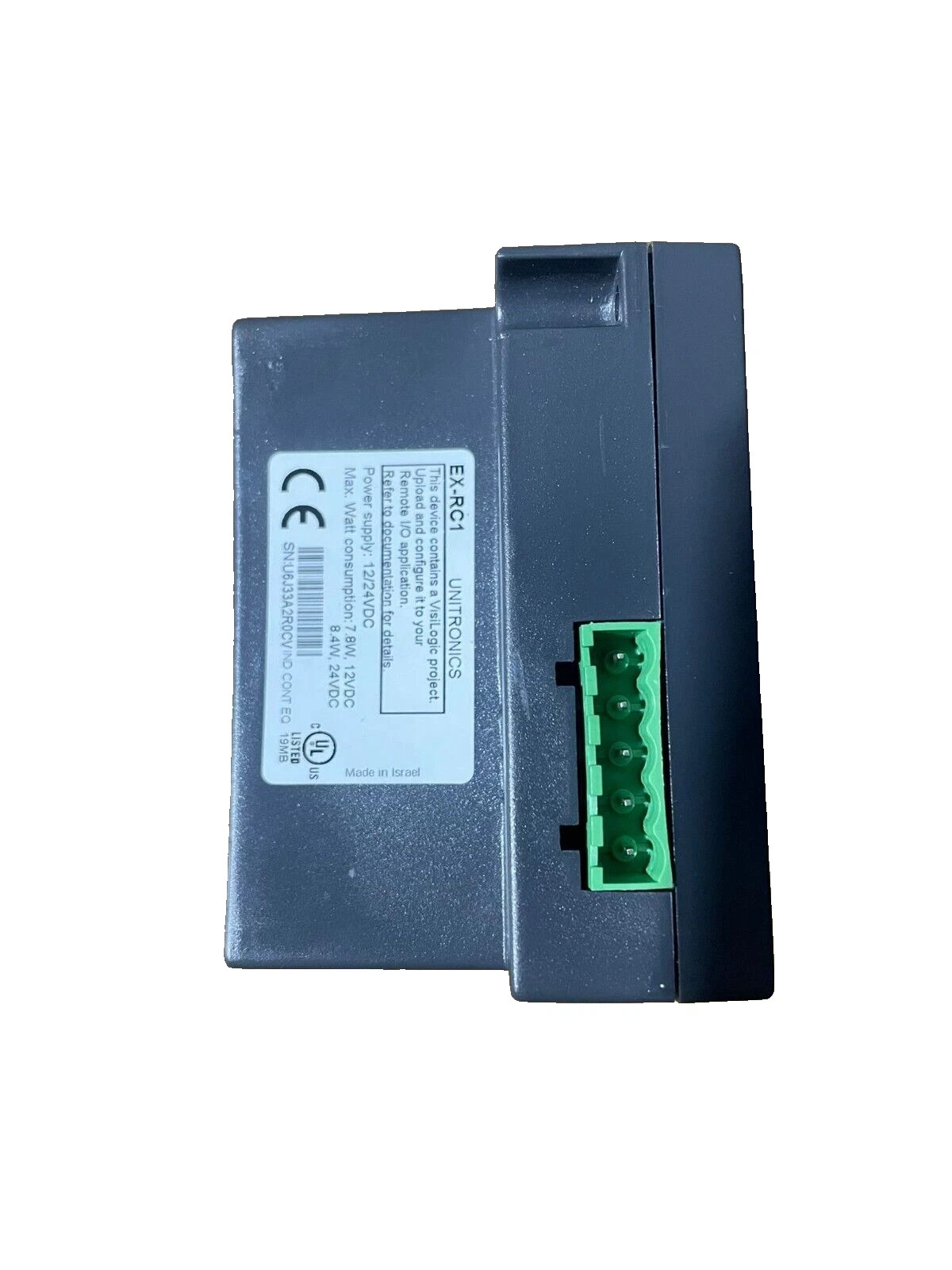 Unitronics EX-RC1 Remote I/O Adapter GOOD WORKING.