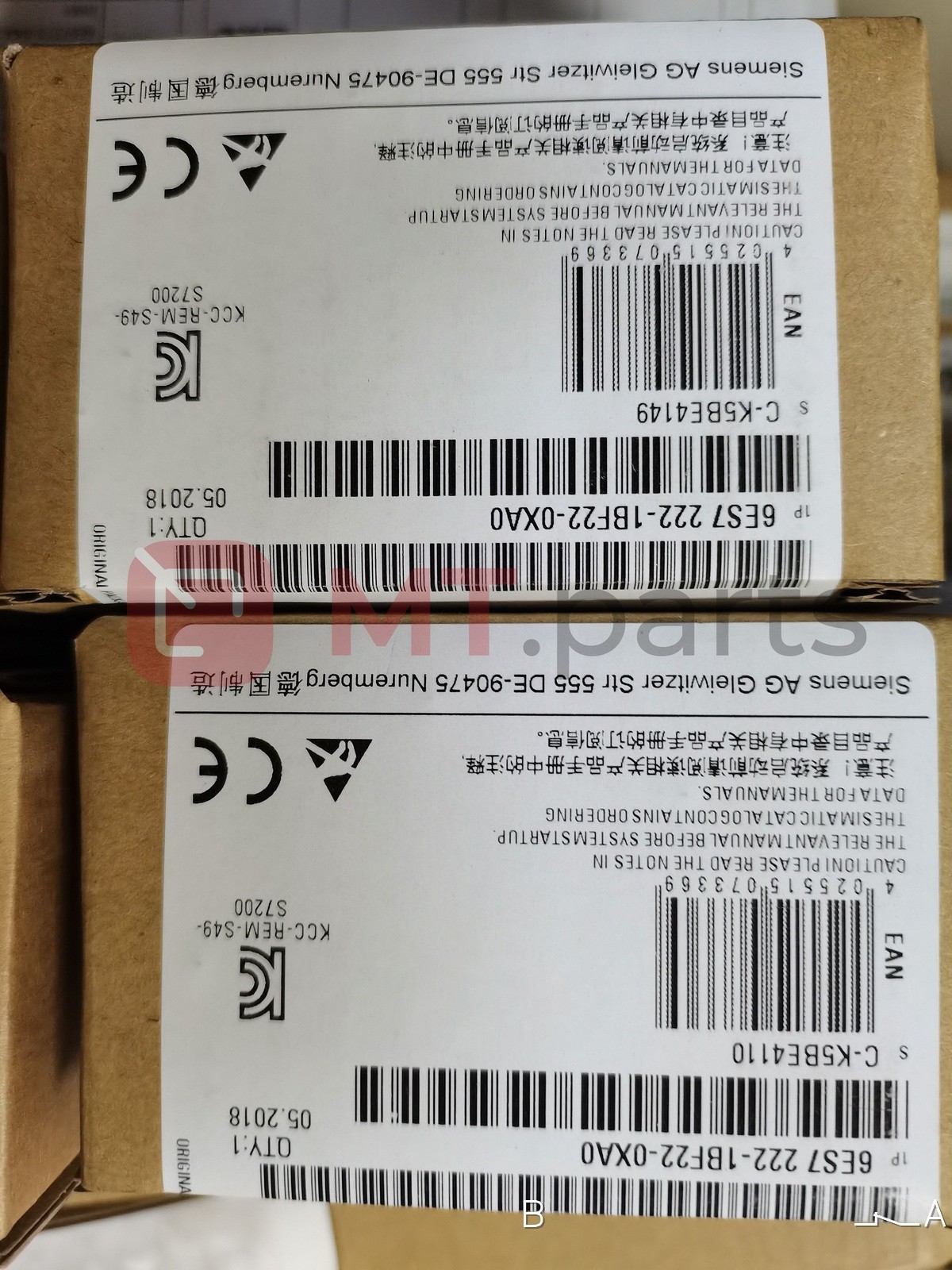 Surplus 1× Siemens 6ES7222-1BF22-0XA0 Refurbished in box US Seller