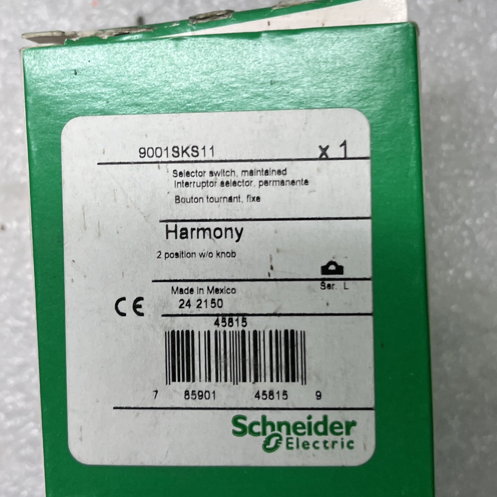 SCHNEIDER ELECTRIC 9001SKS11 / 9001SKS11 (NEW IN BOX)