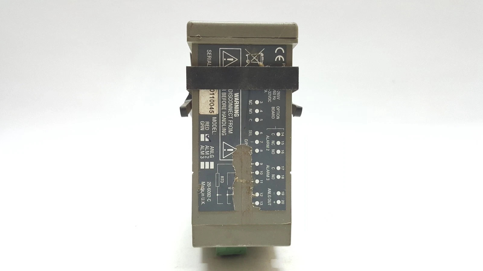DATA TRACK PROCESS INSTRUMENTS TRACKER 200 90-265V 50/60Hz 12-32VDC 7VA