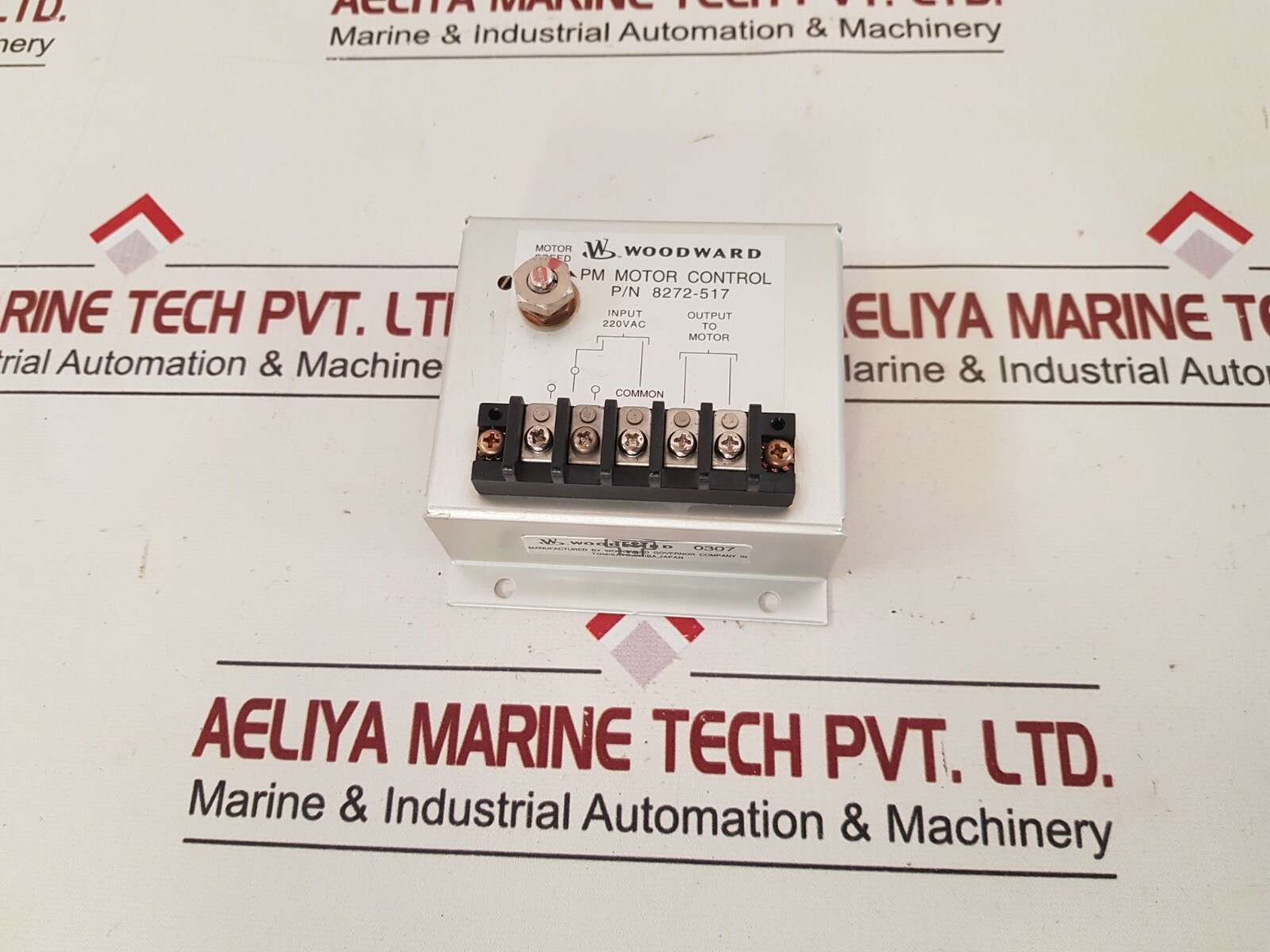 Woodward 8272-517 PM Motor Control 220vac